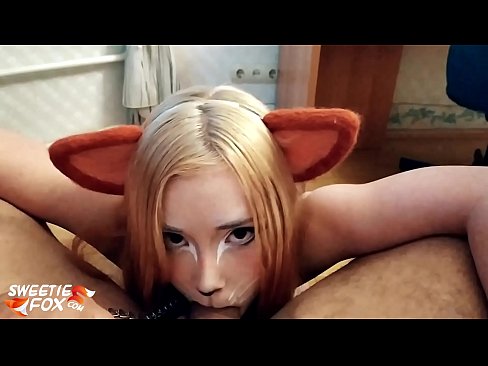 ❤️ Kitsune gbe dick ati pẹlu ni ẹnu rẹ ️❌  Ibalopo ❌️